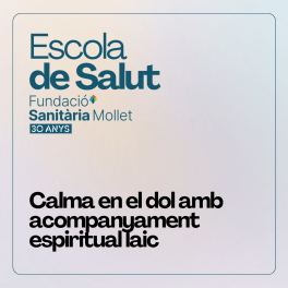 Calma en el dol amb acompanyament espiritual laic
