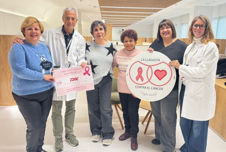 Donació La Llagosta contra el Càncer 2026