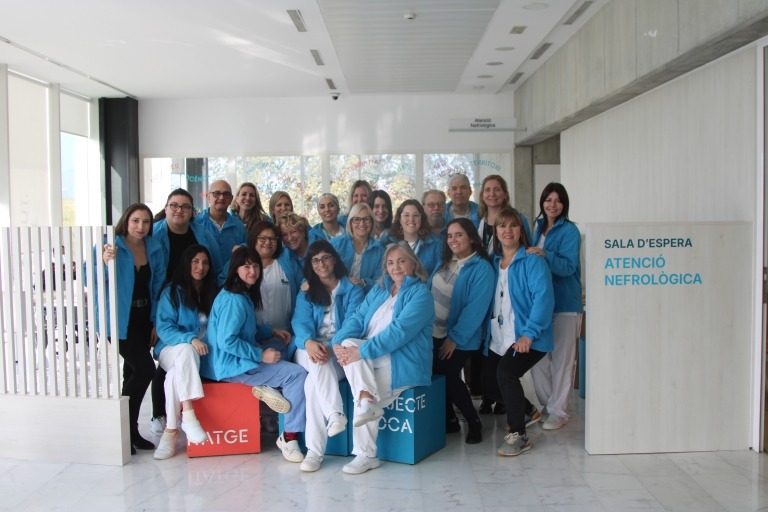 Foto equip Servei de Nefrologia