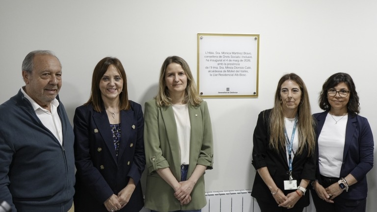 Foto institucional inauguració Alb-Bosc
