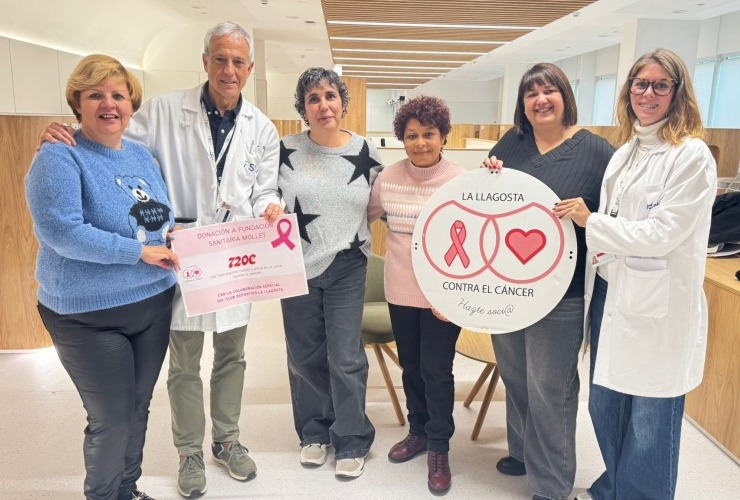 Donació La Llagosta contra el Càncer 2026