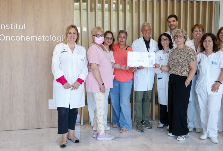 Donació Mollet contra el Càncer